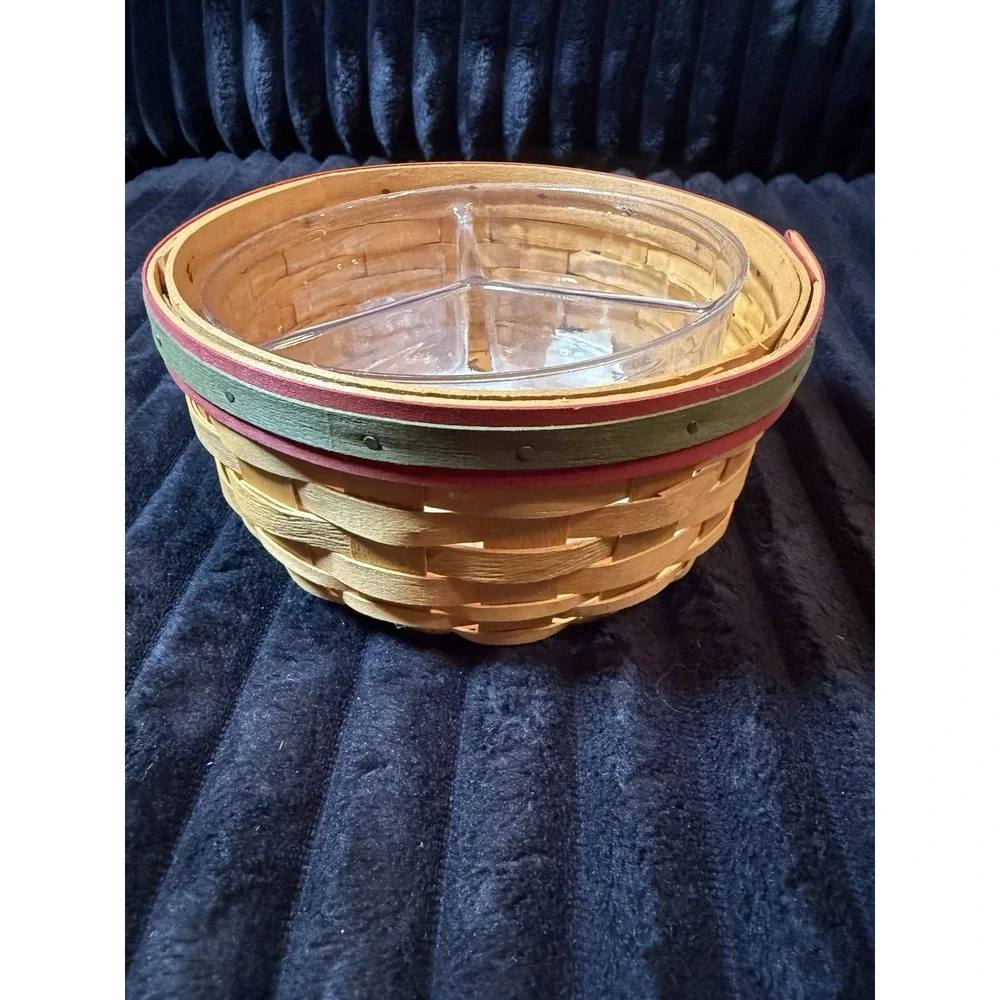 Longaberger 2000 Frosty Jr Basket Christmas